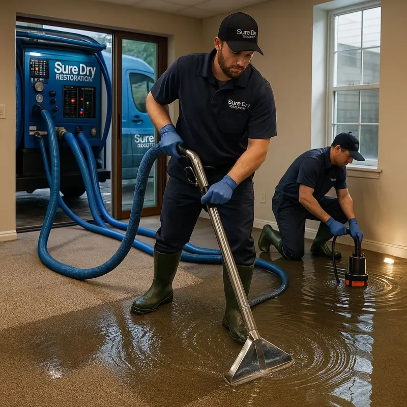 Water Extraction and Removal process in Third Lake, IL